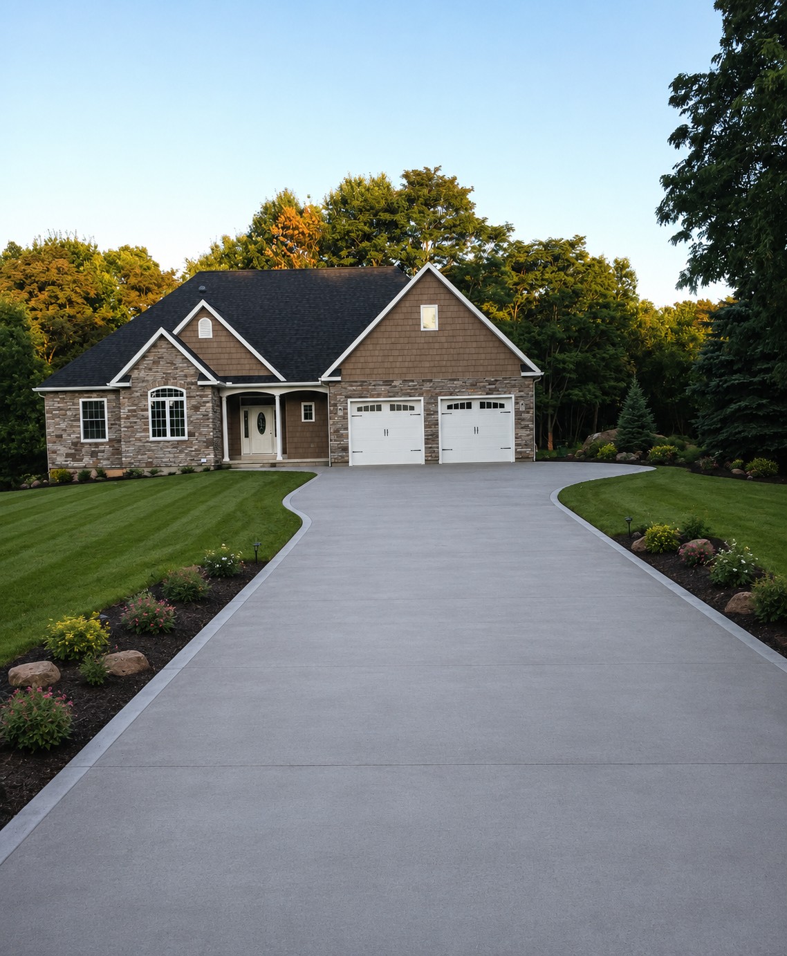 Concrete Driveway Centreville Michigan - Marc Todd Concrete Contractor