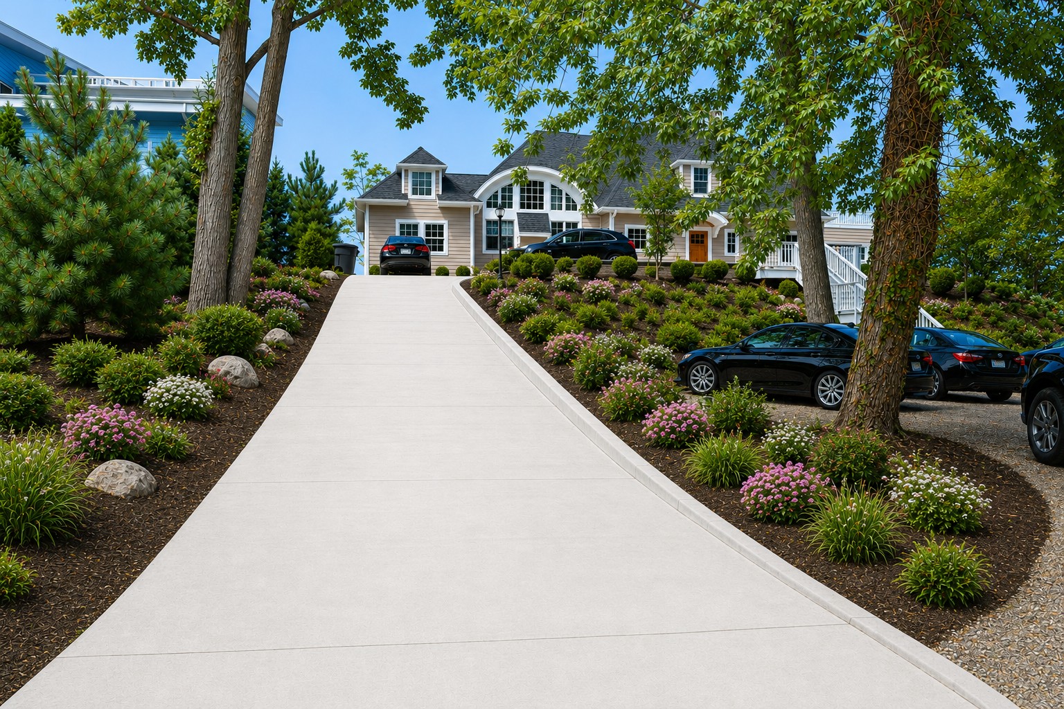 Concrete Driveway Poured in New Buffalo Michigan