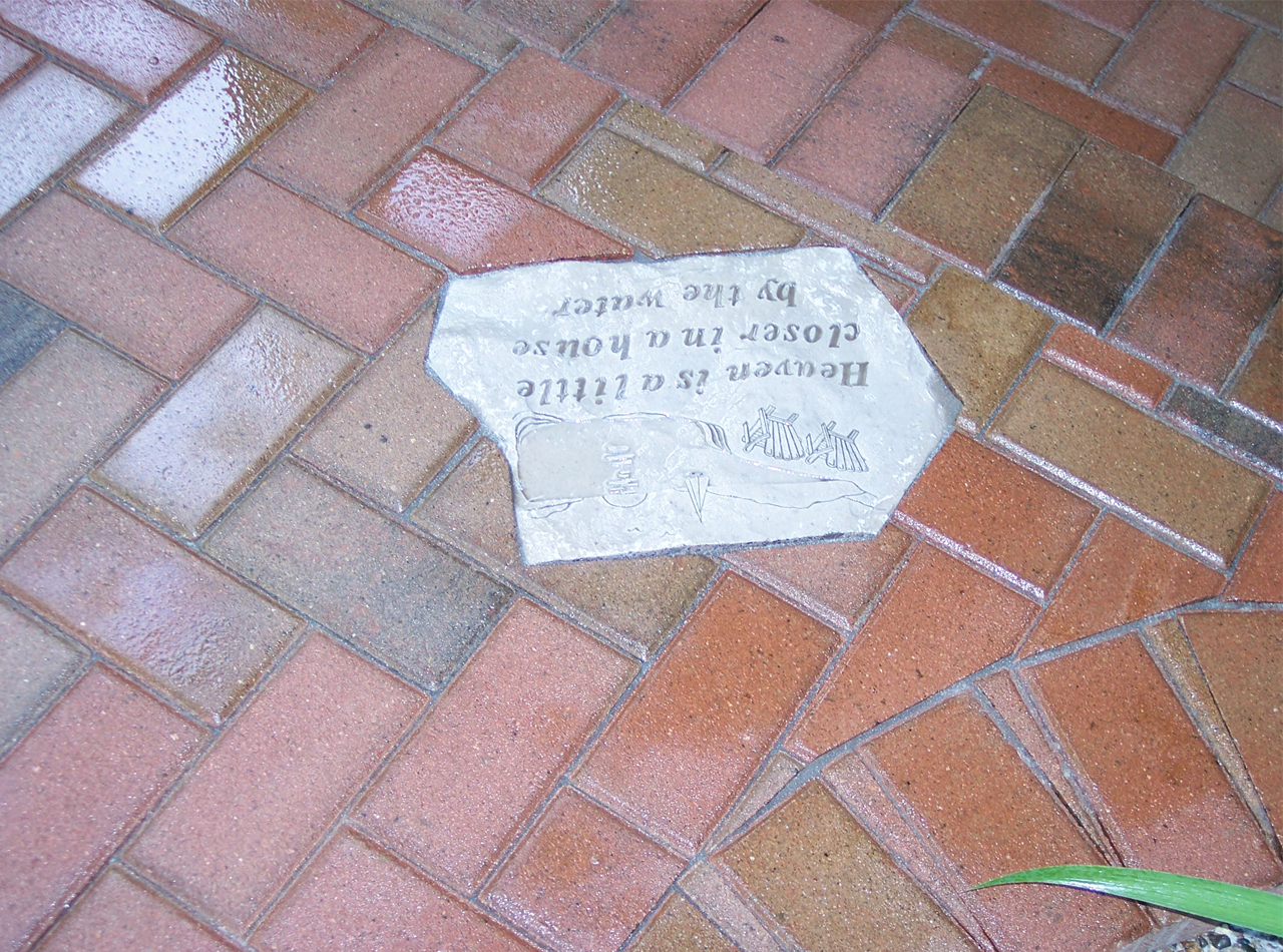 image of paving brick front entracne and sidewalk installed by marc todd concrete